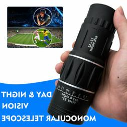 16X52 HD Mini Monoculaire T&eacute;lescope Chasse Camping Voyage G