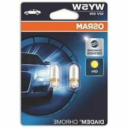 OSRAM Amber Diadem Chrome WY5W  12V 5W 2827DC-02B jumelles)