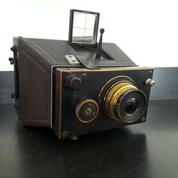 Carl Zeiss Anastigmat f8 110mm pre-Protar on french "jumelle
