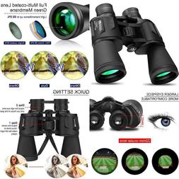 , 10x50 Lentilles Bak4 Prisme Fmc, Jumelles Hd Professionnel