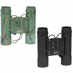 Pliable 10x25 Avec Sac Noir O Camouflage