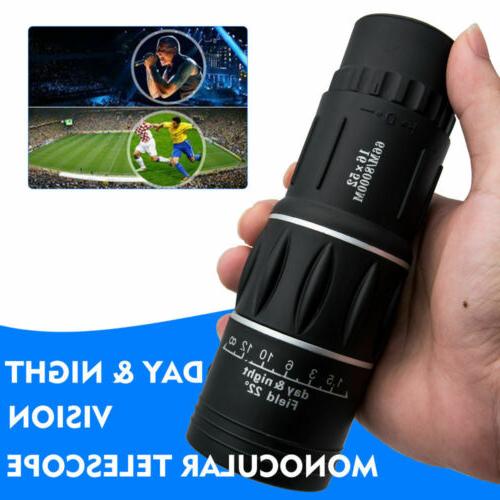 16x52 hd mini monoculaire telescope chasse camping
