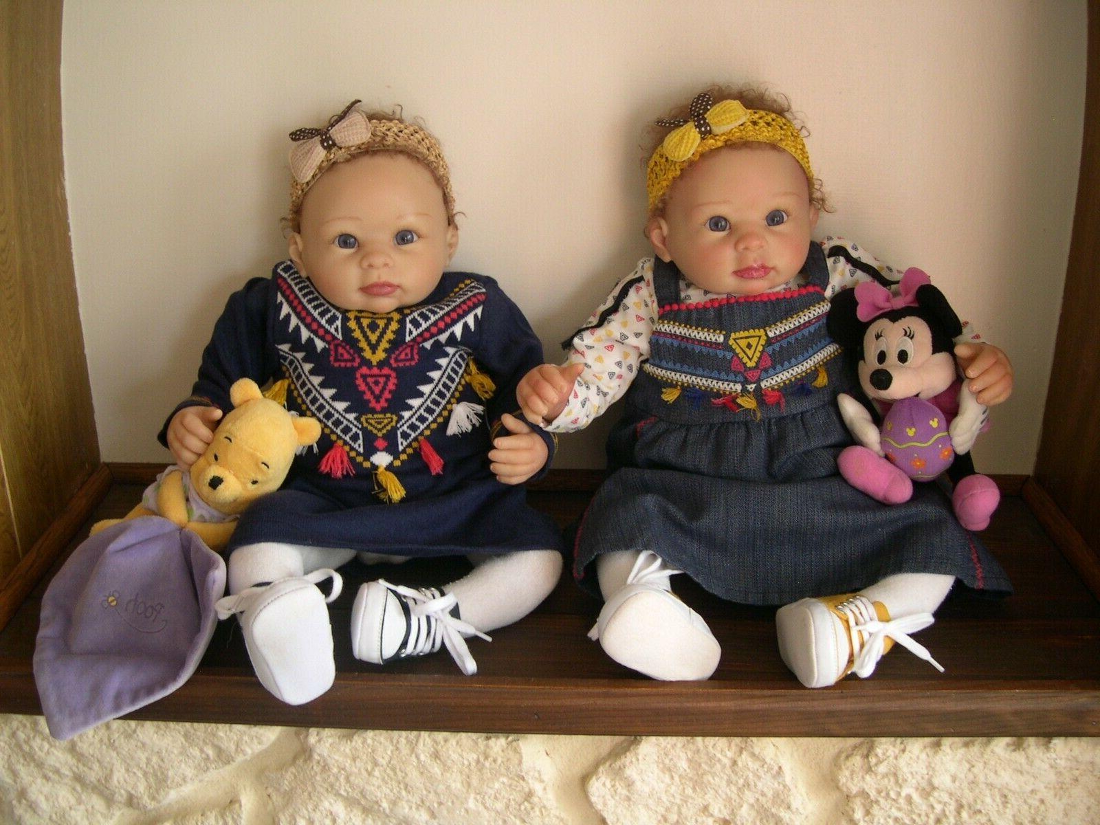 2 tenues robes ideal jumelles 3 mois