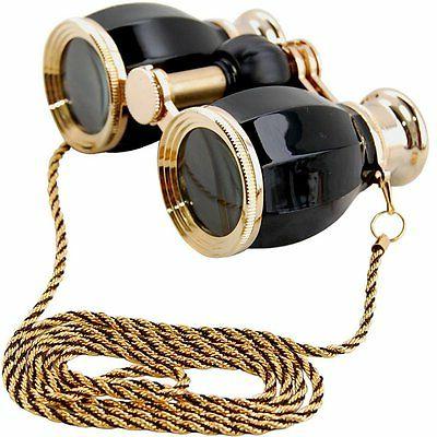 4x25 opera glasses antique style theater binocular