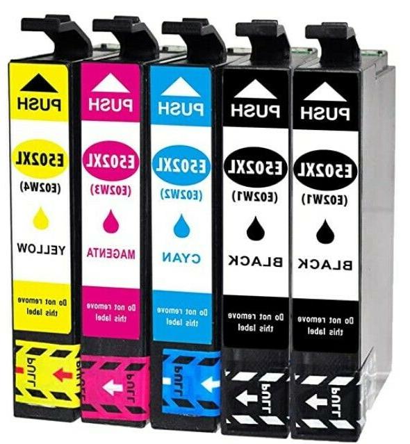 5 cartouches encre t502xl pour epson serie