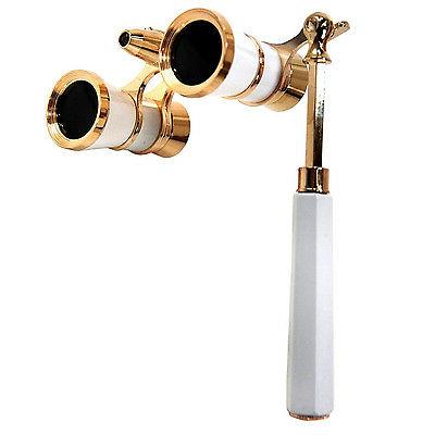 blancs dores opera lentilles jumelles 3x25 optics