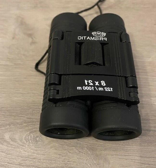 bob optik prismatik jumelle pliante noir 8x21