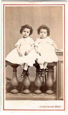 .fillettes.jeunes Filles.photo Albumin&eacute;e Clavel Valence 187