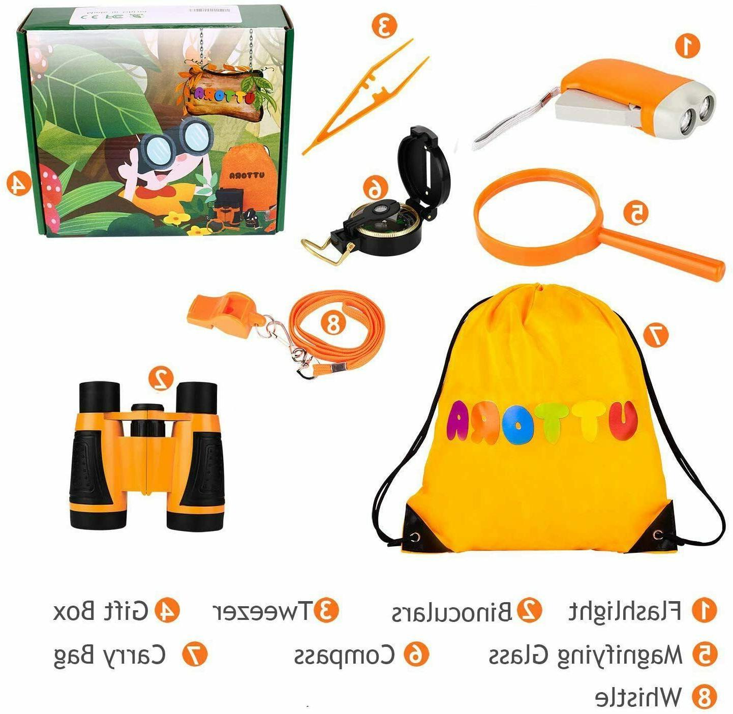 ensemble jumelles enfant jouet kit exploration