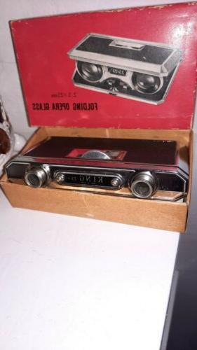 jumelle de theatre pliante vintage folding opera