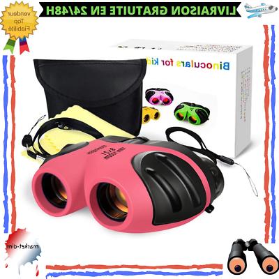 jumelle enfant rose securite poignee ergonomique vision