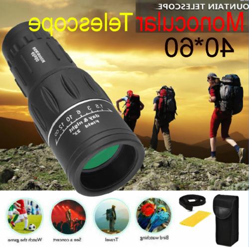 jumelles 40x60 monoculaire telescope hd telescope double