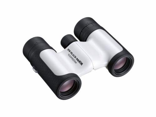 jumelles aculon w10 8x21 blanc impermeable toit