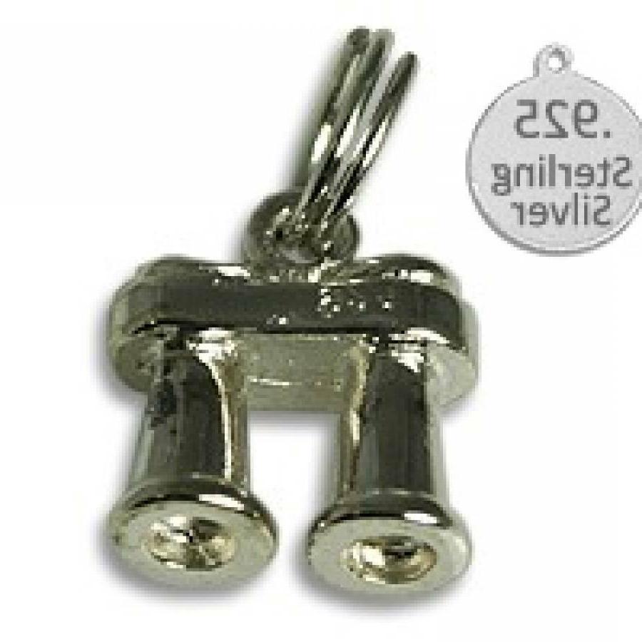 jumelles verres is 925 argent sterling avec