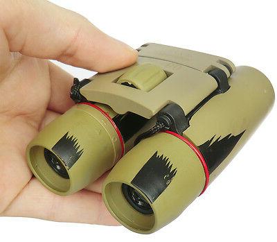 mini jumelles militaire professionnel vert avec lents