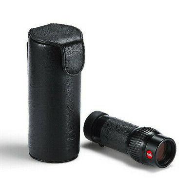 monovid 8x20 blackline noir etui en cuir