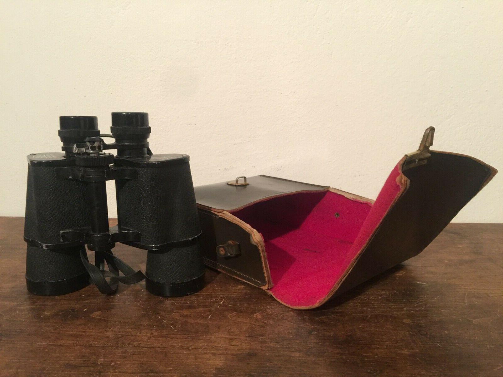 paire de jumelles vintage 10x50 coated lenses