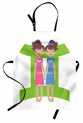 zodiac gemeaux tablier filles jumelles ados