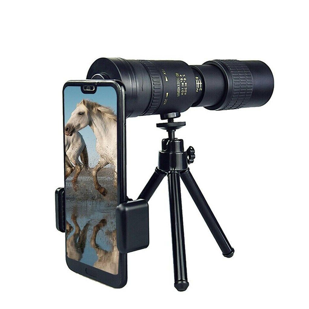 zoom monoculaire telescope pour smartphone 10 300x40mm
