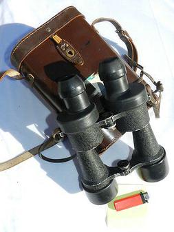 1957 Huet Paris  7 X 50 Marine + Etui Cuir  &agrave; Voir ........