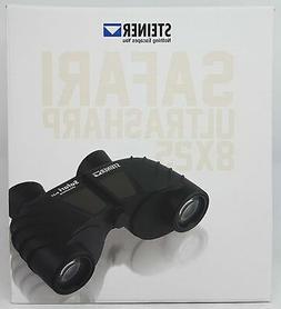 Steiner Safari Ultrasharp 8x25 Jumelles,8x,2,5cm,Noir - Neuf